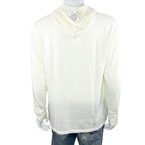 Threads 4 Thought Tri-Blend Pullover Hoodie in WHITE - Picture 3 of 8